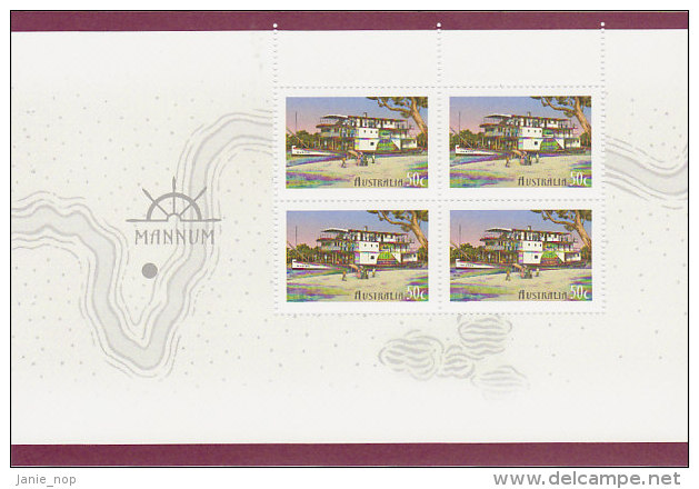 Australia 2003 Murray River Shipping Booklet  Sheetlet  Mannum - Sheets, Plate Blocks &  Multiples