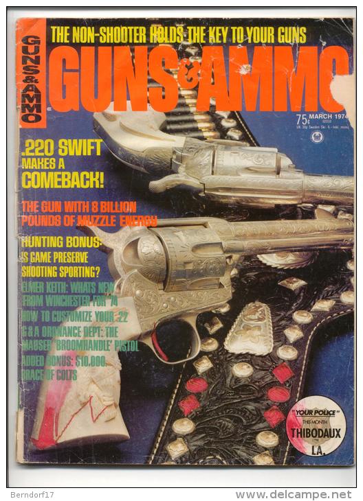 GUNS & AMMO - 1974 - Magazines