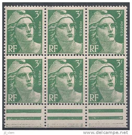 France N° 716A ** Neuf ( Boc X6 ) - 1945-54 Marianne Of Gandon