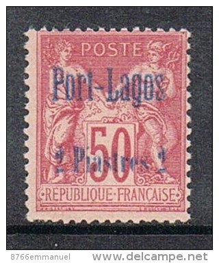 PORT LAGOS N°5 N* - Unused Stamps