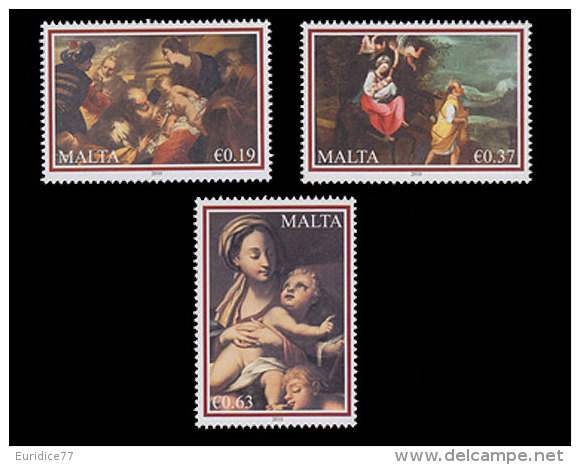 Malta 2010 - Christmas Stamp Set Mnh - Noël