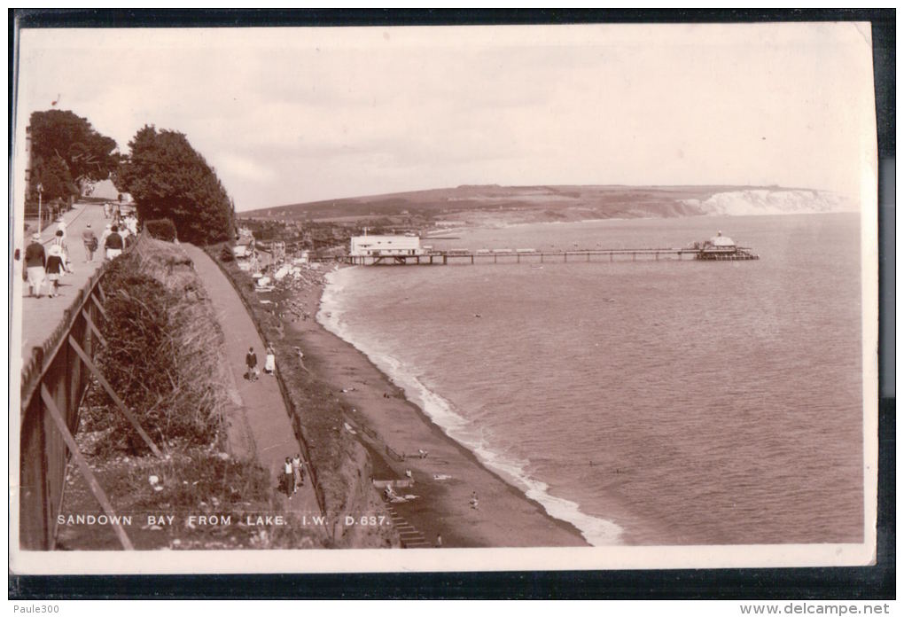 Sandown - Bay From Lake - Isle Of Wight - Sandown