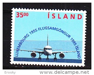 Q1331 - ISLANDE ICELAND Yv N°783 ** AVIATION - Unused Stamps