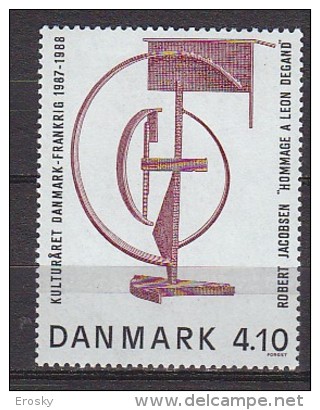 L4950 - DANEMARK DENMARK Yv N°931 ** SCULPTURE - Unused Stamps