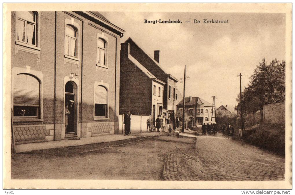 BELGIQUE - BRABANT FLAMAND - ROOSDAAL - BORGT-LOMBEEK - De Kerkstraat. - Roosdaal