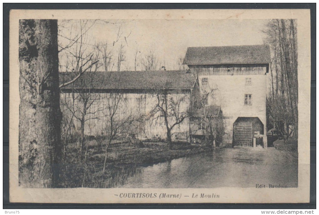 51 - COURTISOLS - Le Moulin - Edition Baudoin - Courtisols