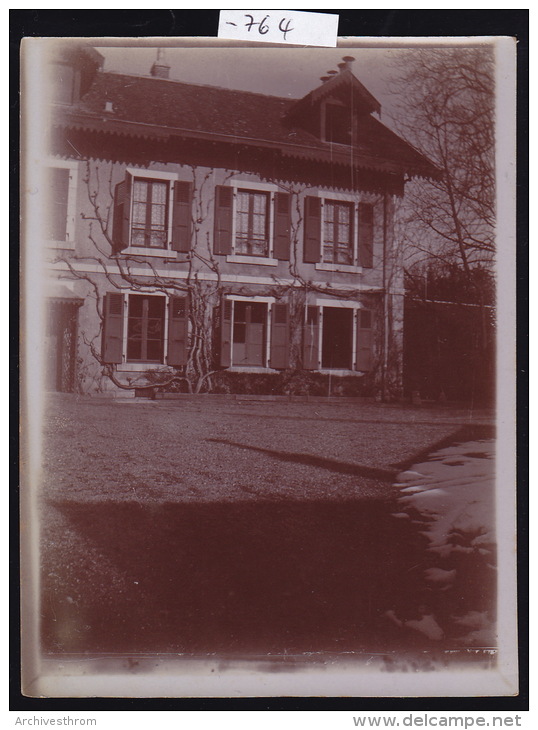 Prangins : Maison Vers 1900 ; Petite Photo Sépia Form. 12 / 9 (-764) - Prangins