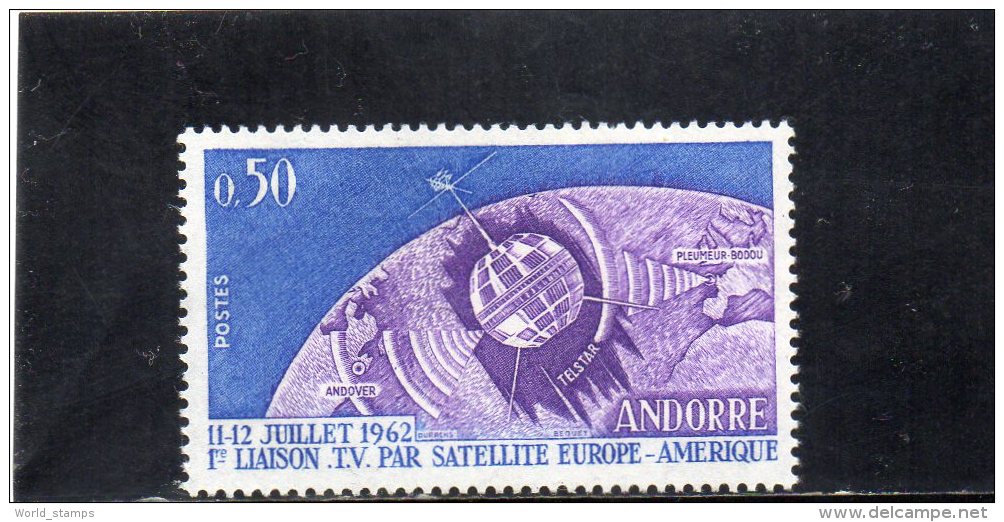 ANDORRE FRANCAISE 1962 ** - Neufs