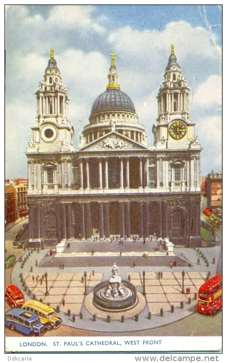 London - St. Paul's Cathedral, West Front - St. Paul's Cathedral