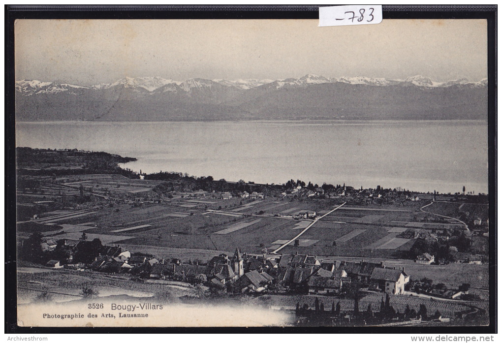 Bougy-Villars, Vue Du Village Vers 1908 ; Sous Le Signal De Bougy (-783) - Bougy-Villars