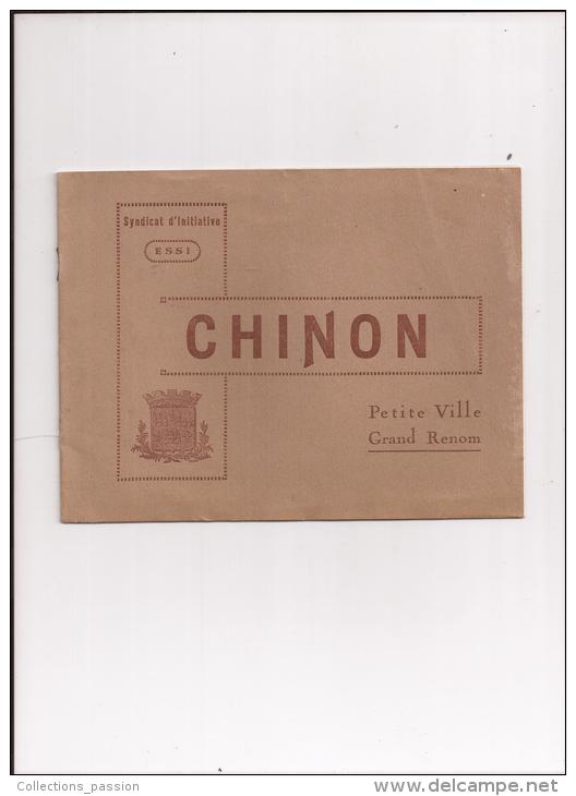 Ced , Régionalisme , CHINON , 8 Pages , 7 Photographies, 1 Plan ,  Frais Fr : 1.60&euro; - Pays De Loire