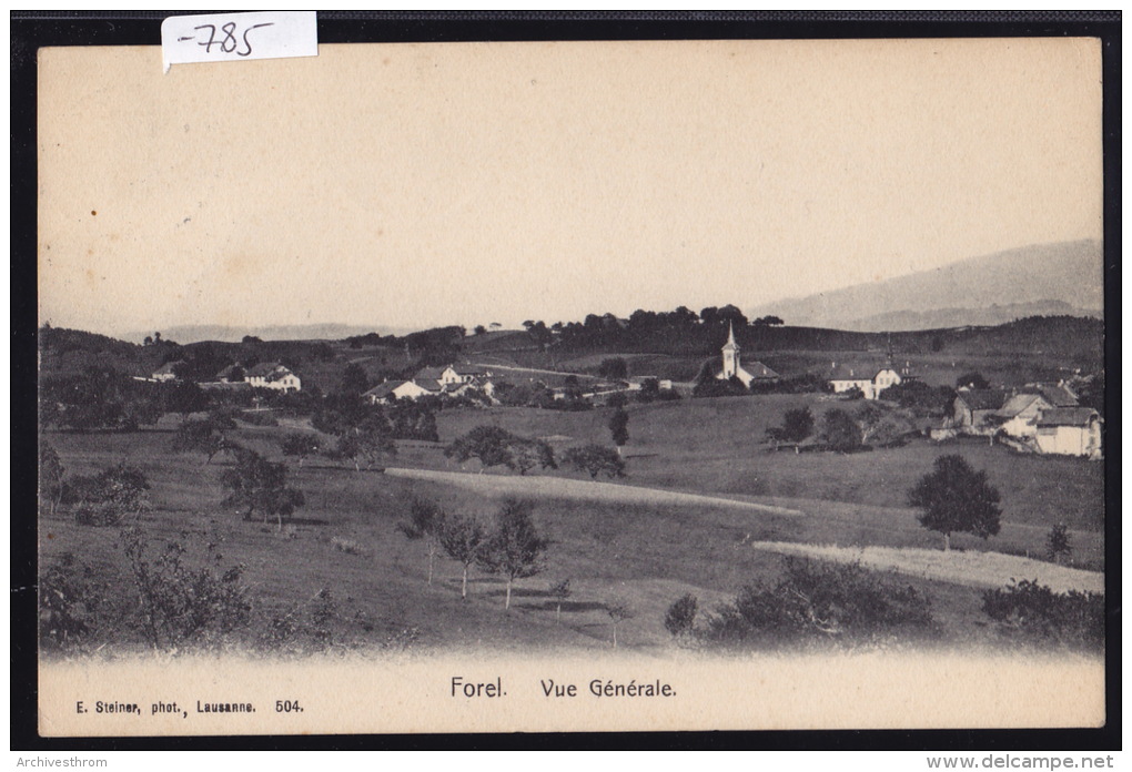 Forel (Lavaux) - Vue Générale Vers 1909 (-785) - Forel