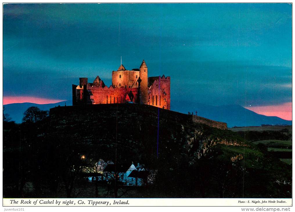 CPSM Irlande-The Rock Of Cashel By Night    L1308 - Tipperary