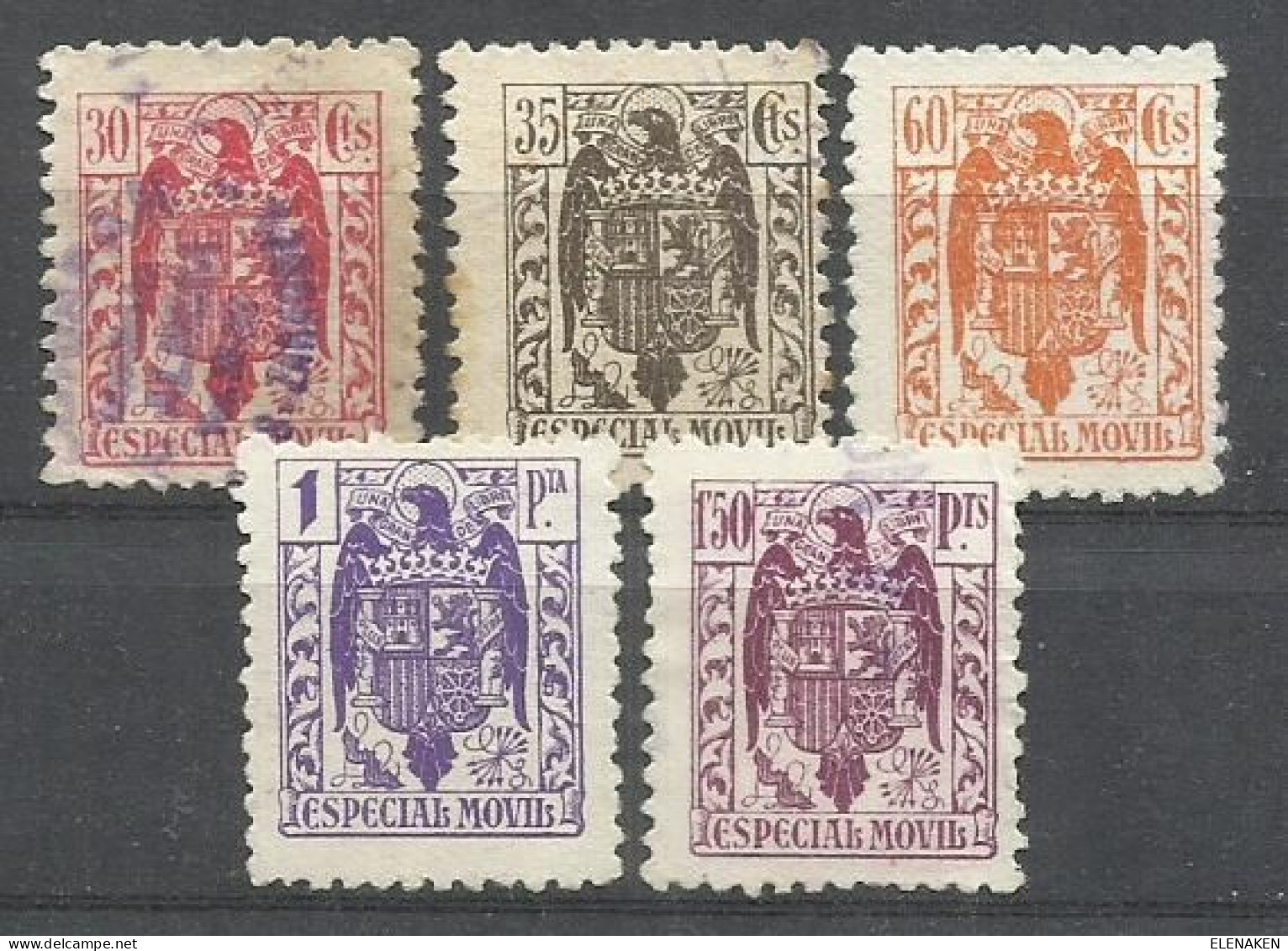8231-SELLOS FISCALES 1939.SIN PIE DE IMPRENTA 26,00€,SOBRE FRAGMENTO ORIGINAL.SPAIN REVENUE FISCAUX STEMPELMARKEN.	DICTA - Revenue Stamps