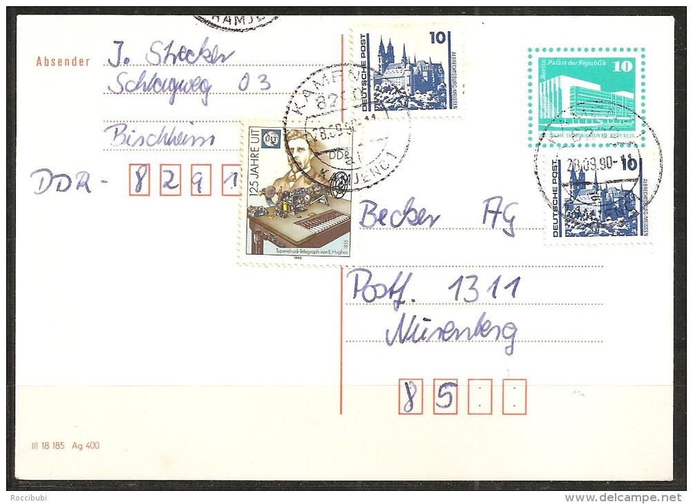 DDR - Ganzsache/Postkarte - Siehe Scann - Cartoline - Usati