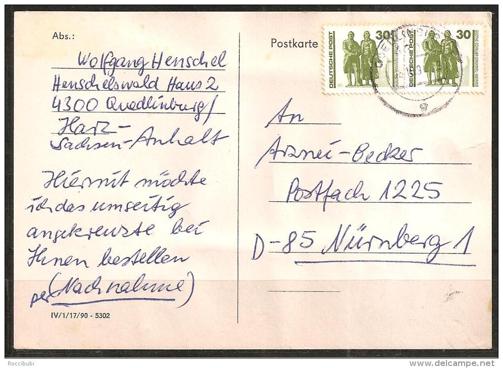 DDR - Ganzsache/Postkarte - Siehe Scann - Autres & Non Classés