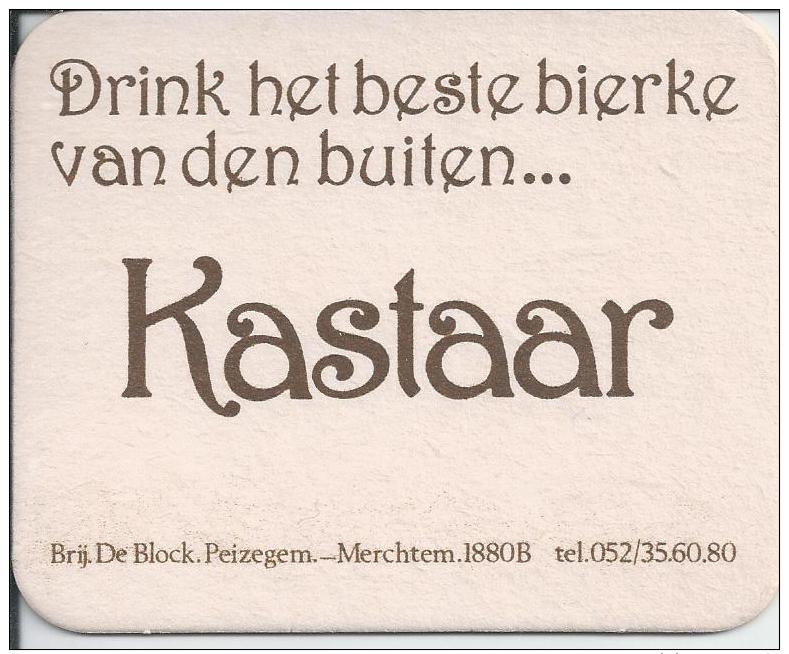 Oud Bierviltje KASTAAR               NR BK02016 - Sous-bocks