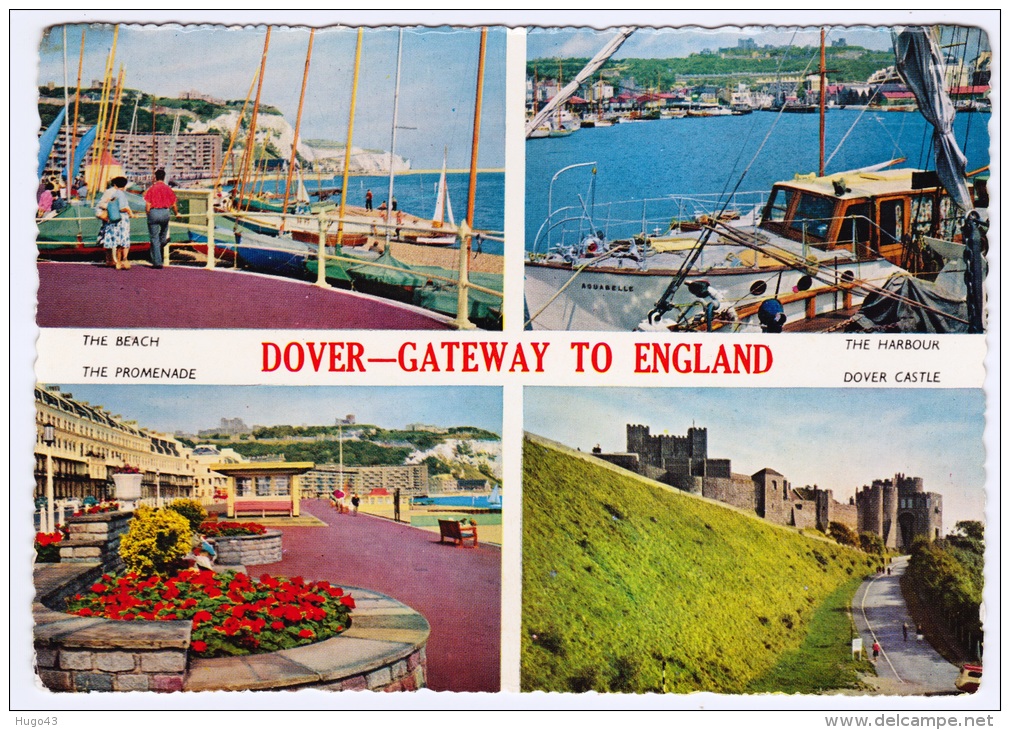 DOVER - GATEWAY TO ENGLAND - MULTIVUES - E.564 - Dover