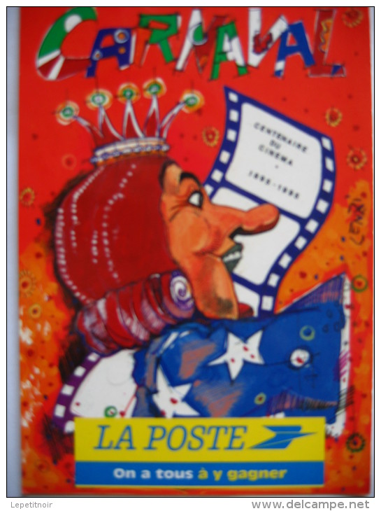 Lenzi Marc Illustrateur Poste Nice Carnaval Lenzi 1995 - Lenzi