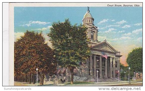 Ohio Bucyrus Court House - Autres & Non Classés