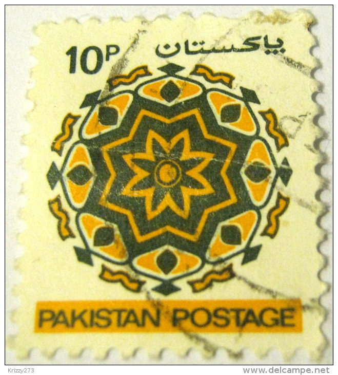 Pakistan 1980 Pattern 10p - Used - Pakistán