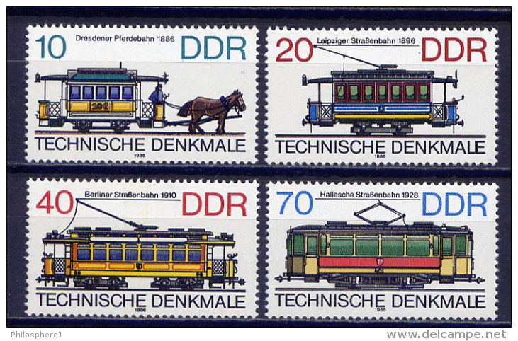 DDR Nr.3015/8         **  Mint      (9513) ( Jahr: 1986 ) - Unused Stamps