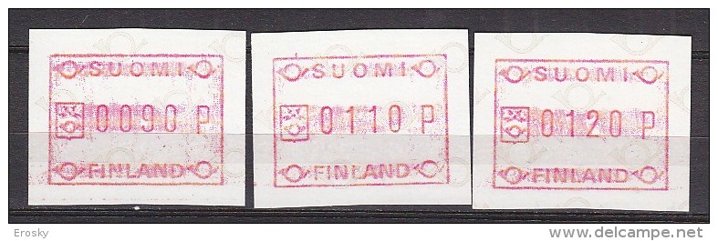 L6220 - FINLANDE FINLAND DISTRIBUTEURS Yv N°1a ** - Automaatzegels [ATM]