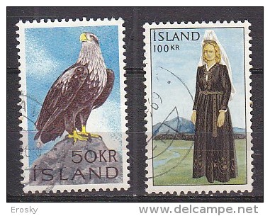 Q1087 - ISLANDE ICELAND Yv N°353/54 - Used Stamps