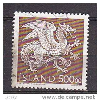 Q1145 - ISLANDE ICELAND Yv N°656 - Usados