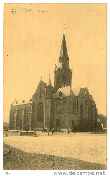 Roeulx : L'Eglise : 1924 - Le Roeulx