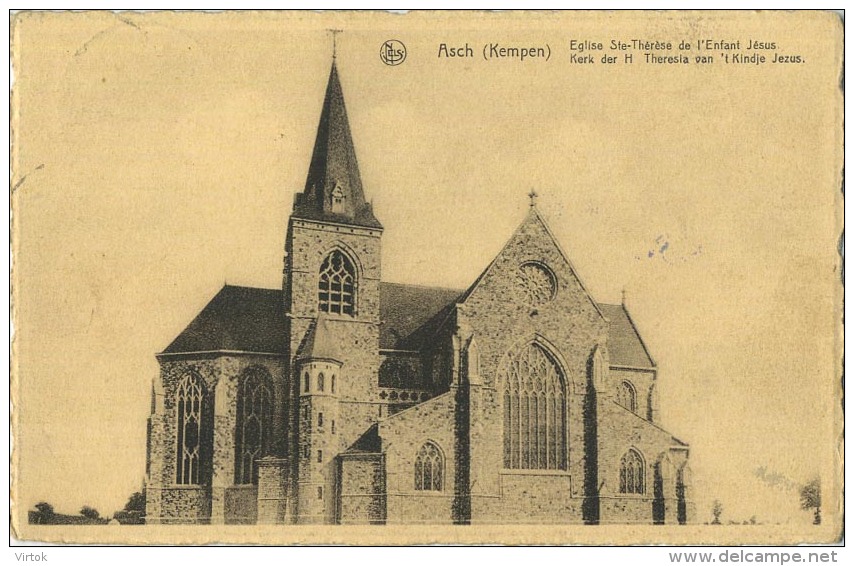 Asch (kempen )  : Kerk Der H. Theresia    -   Geschreven Met Zegel - As