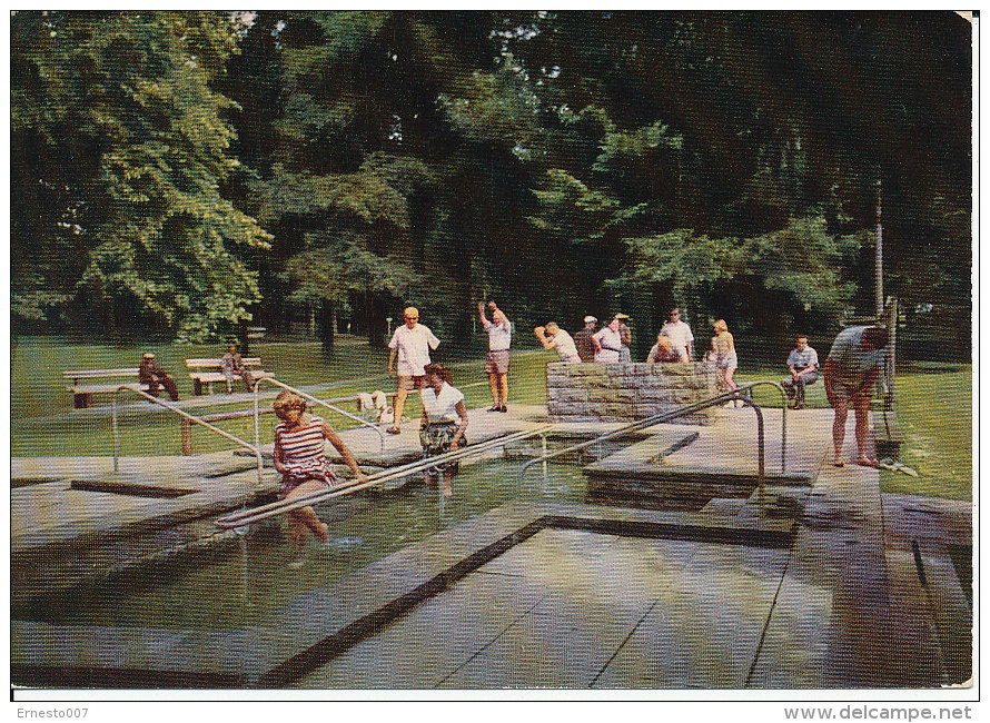 PK-CP Deutschland, Bad Wörishofen, Wasseranwendungen Im Kurpark, Gebraucht, Siehe Bilder! *) - Bad Wörishofen