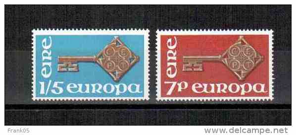 Irland / Ireland / Irlande 1968 Satz/set EUROPA ** - 1968