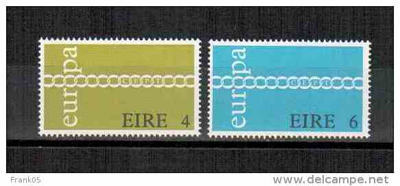 Irland / Ireland / Irlande 1971 Satz/set EUROPA ** - 1971