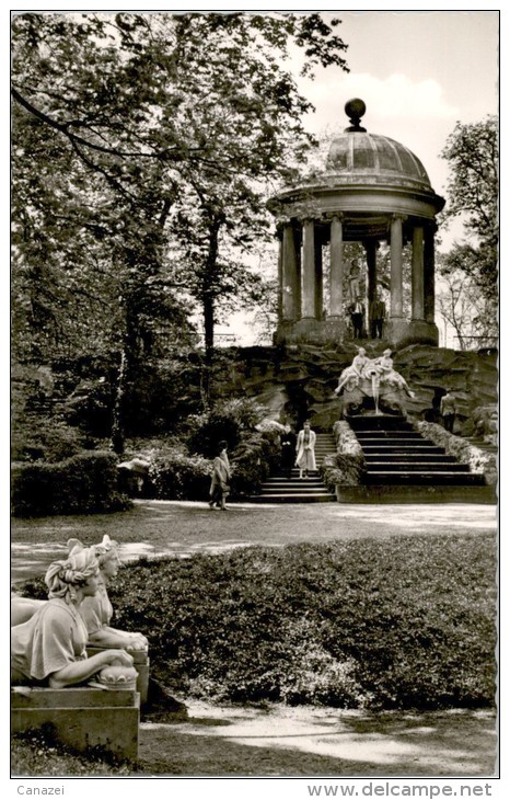 AK Schwetzingen, Schloßgarten, Apollotempel, Ung - Schwetzingen