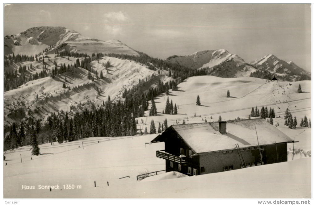 AK Immenstadt, Haus Sonneck, Gel 1970 - Immenstadt