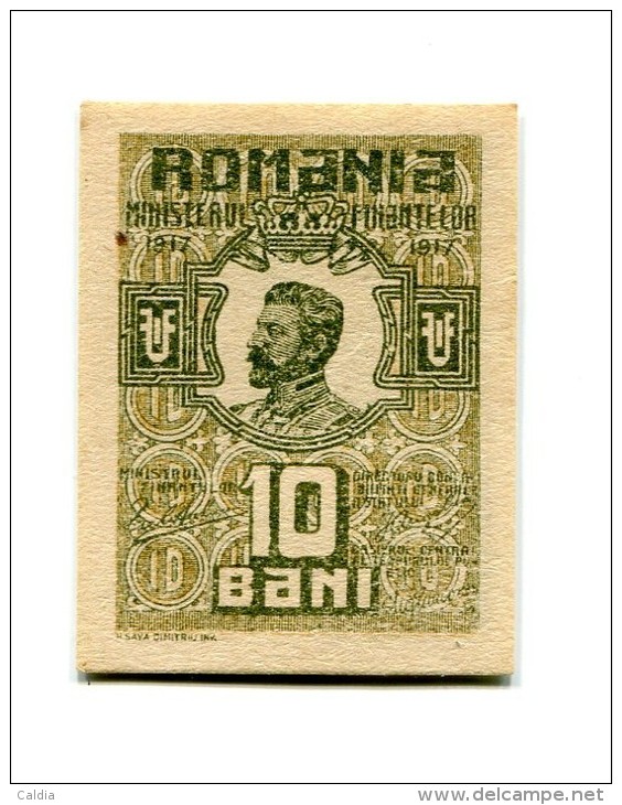 Roumanie Romania 10 Bani 1917 AUNC+ - Roemenië