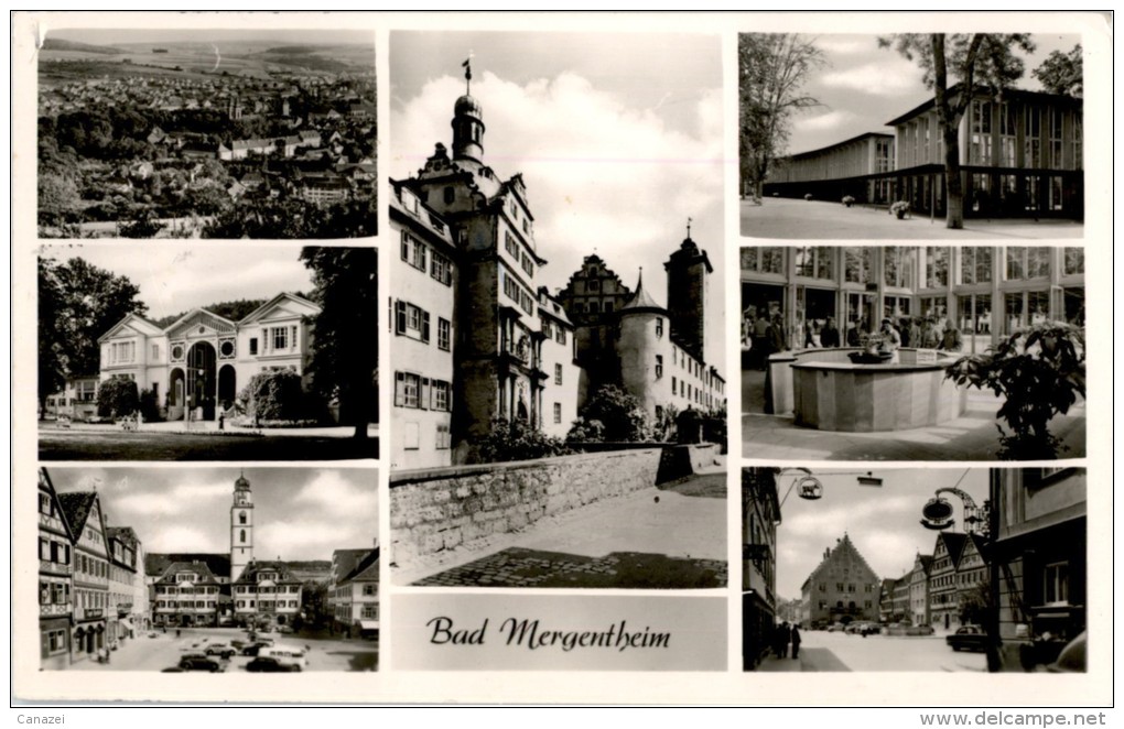 AK Bad Mergentheim, Gel 1957 - Bad Mergentheim