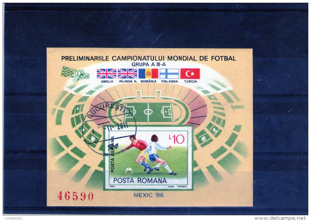 1986 - Coupe Du Monde Mexico 86  Mi No Bloc 219 Et Yv 178A MNH ( 15 EURO/Yv ) - Blocks & Kleinbögen