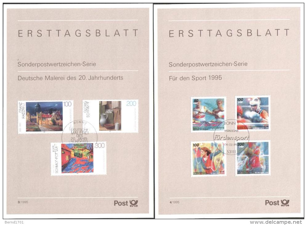 Germany - ETB 1/1995 - 41/1995 Kompl (b440)- - 1991-2000