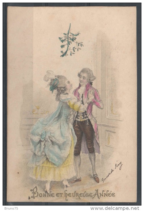 TUCK - Bonne Et Heureuse Année - Couple Ancien Régime - Tuck, Raphael