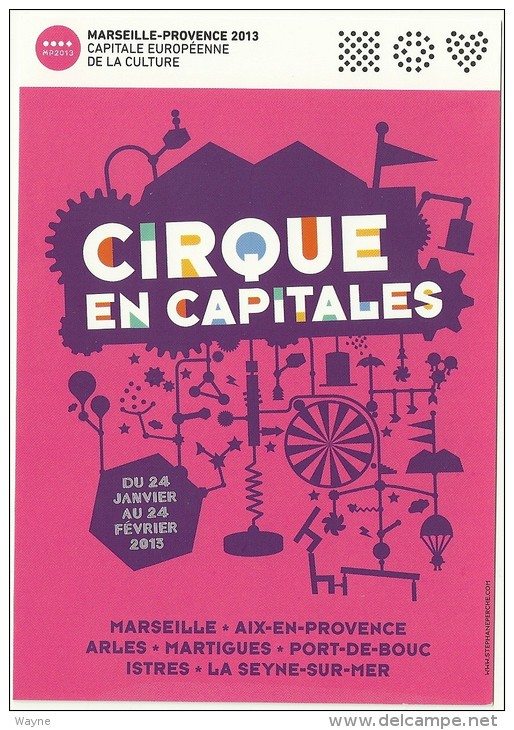 Flyer- Cirque En Capitales - Cirque