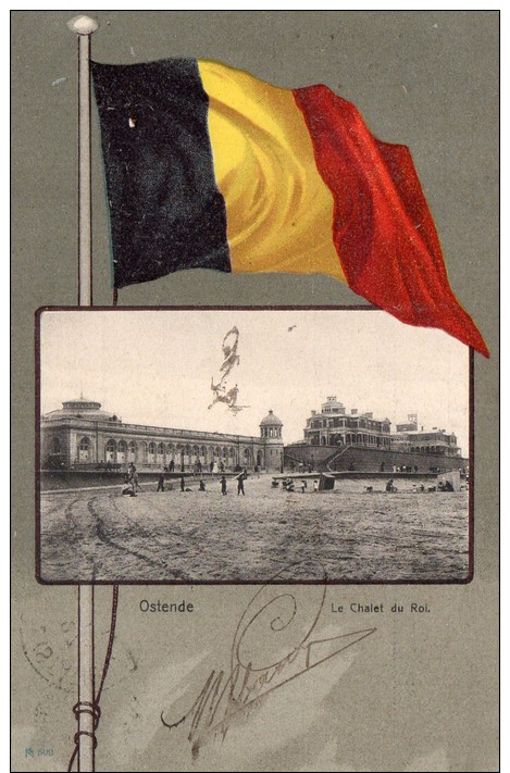 Belgique, Ostende, Le Chalet Du Roi - Autres & Non Classés