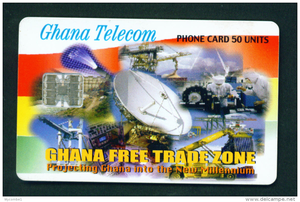 GHANA - Chip Phonecard As Scan - Ghana