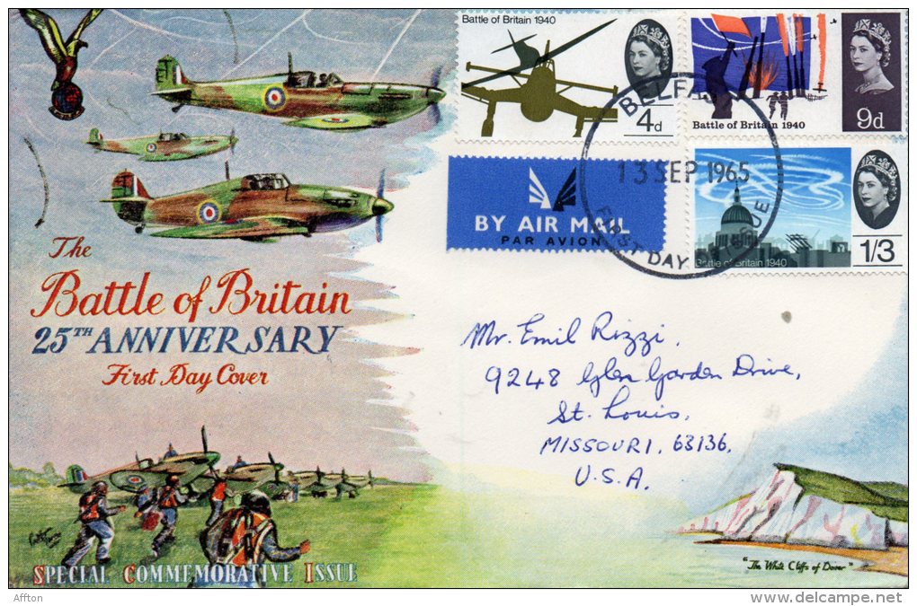 Belfast 1965 FDC - Irlanda Del Norte