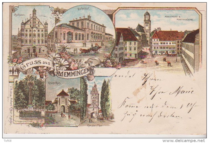 Gruss Aus Memmingen 1897 - Memmingen