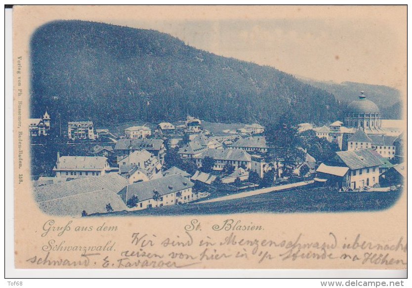 Gruss Aus St Blasien 1900 - St. Blasien