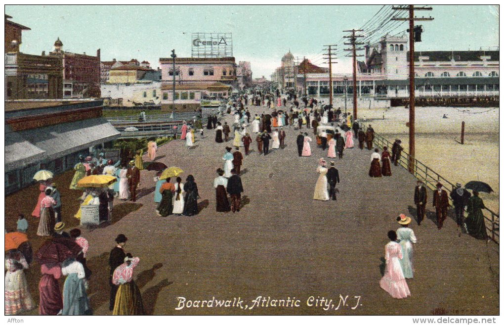 Atlantic City NJ 1905 Postcard - Atlantic City