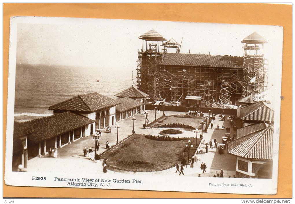 Atlantic City NJ Old Real Photo  Postcard - Atlantic City