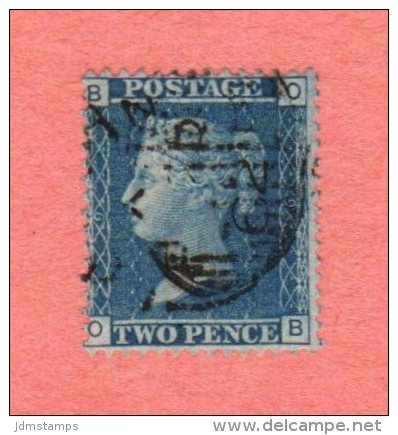 GBR SC #29 U PLT 9 (O,B), CV $12.50 - Used Stamps
